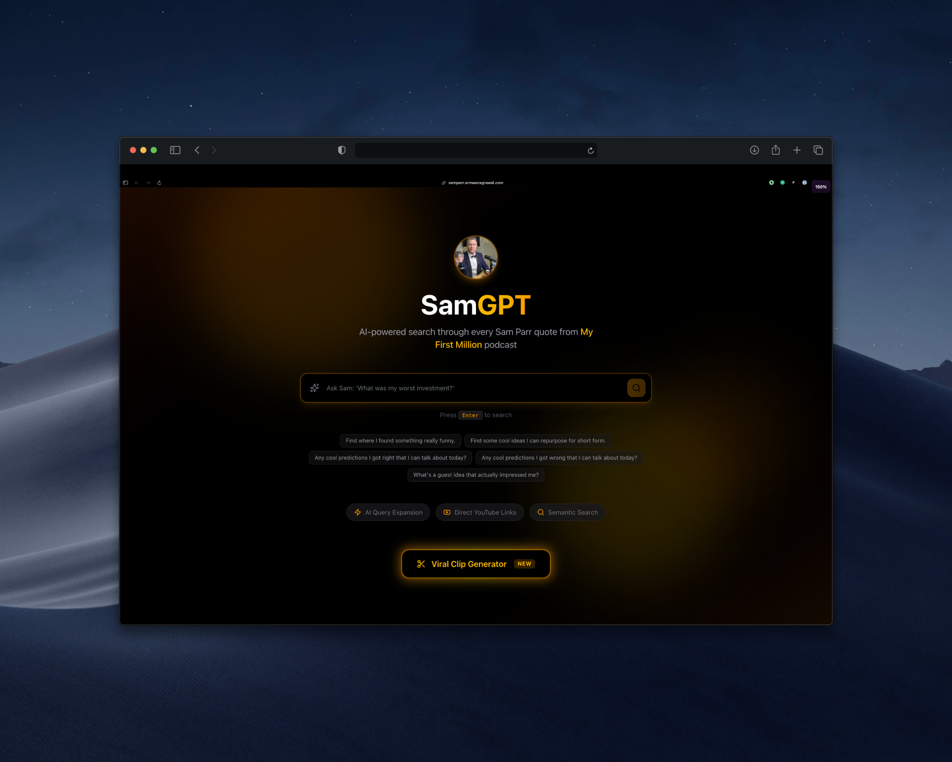 SamGPT preview